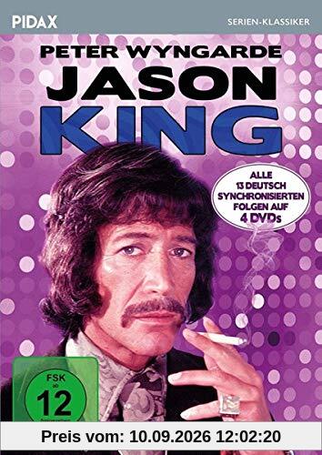 Jason King / Alle 13 deutsch synchronisierten Folgen der Kultserie mit Peter Wyngarde (Pidax Serien-Klassiker) [4 DVDs]