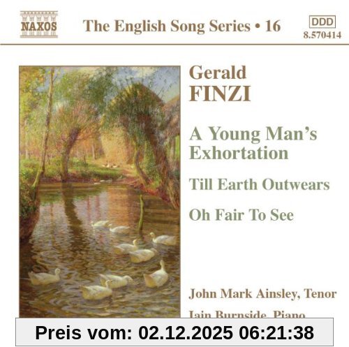 John Mark Ainsley Lieder - The English Song Series 16