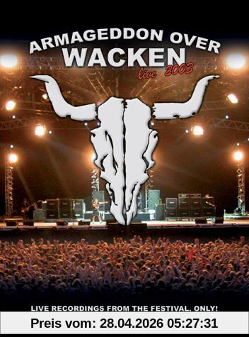 Various Artists - Armageddon Over Wacken 2003 (2 DVDs, Digipack)