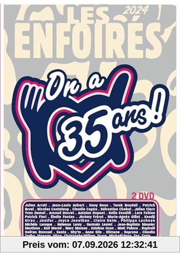 Les Enfoirés 2024, on a 35 Ans [HD DVD]