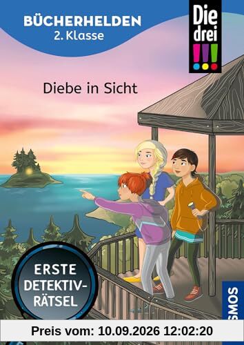 Die drei !!!, Bücherhelden 2. Klasse, Diebe in Sicht: Erste Detektivrätsel, Erstleser Kinder ab 7 Jahre
