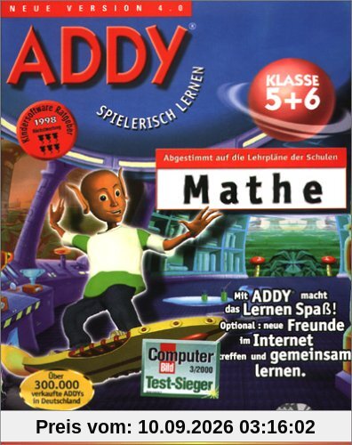 ADDY 4.0: Mathe Klasse 5 und 6. 3 CD- ROMs für Windows 95
