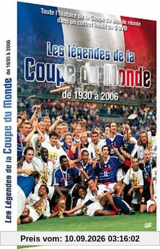 Coffret les légendes de la coupe du monde de 1930 à 2006 [FR Import]