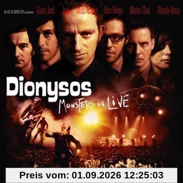 Monsters in Live(CD)