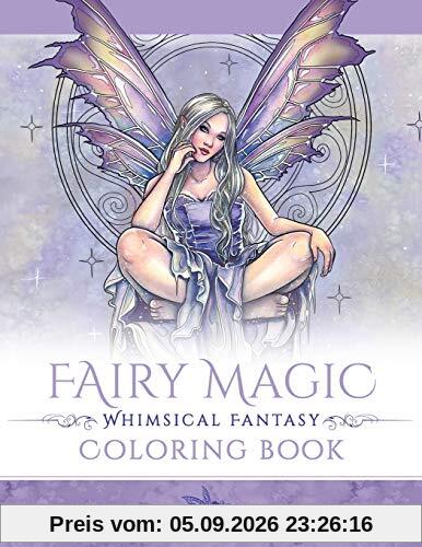 Fairy Magic - Whimsical Fantasy Coloring Book