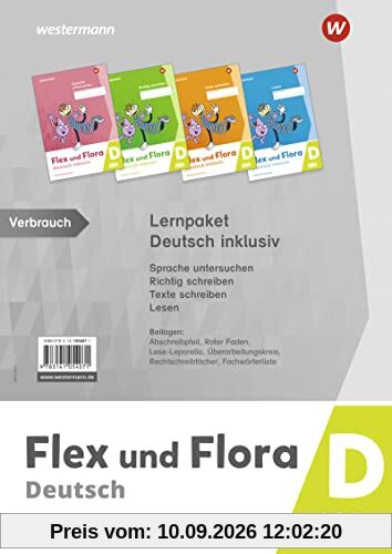 Flex und Flora - Deutsch inklusiv Ausgabe 2021: Lernpaket Deutsch inklusiv D