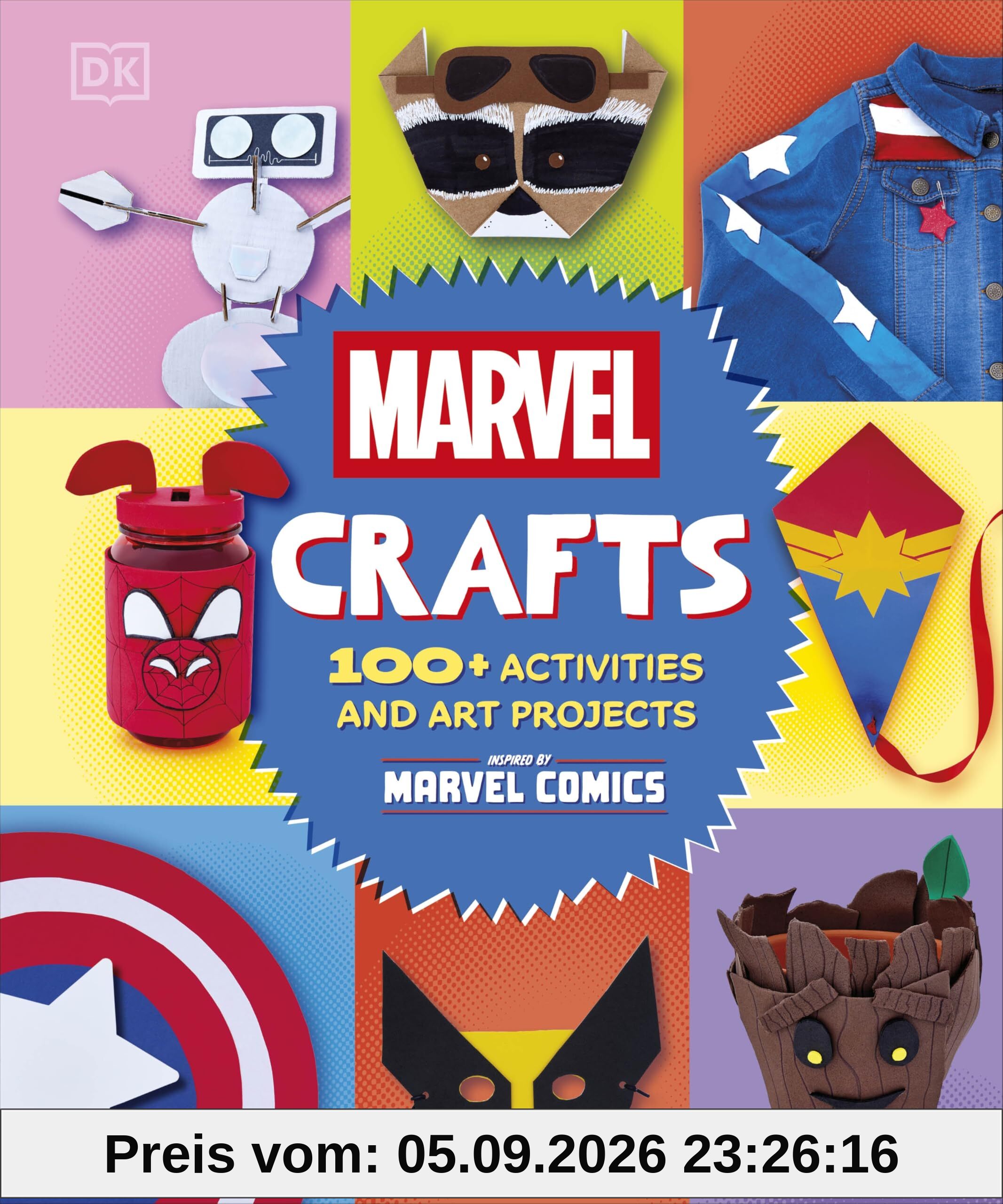 Marvel Crafts: 100+ Activities and Art Projects Inspired by Marvel Comics