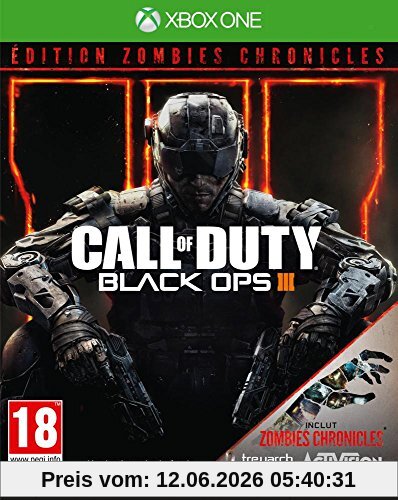 Call of DUTY Black Ops III Zombies Chronicles Jeu Xbox One