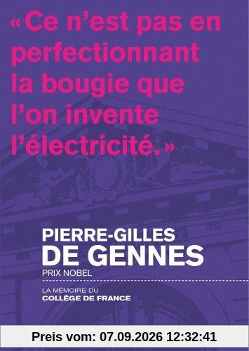 Pierre-gilles de gennes, un portrait DVD