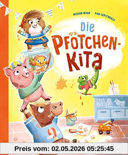Die Pfötchen-Kita: Ein Vorlesebuch für Kinder ab 3 mit kurzen Kindergartengeschichten