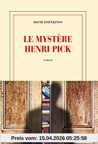 Le mystère Henri Pick