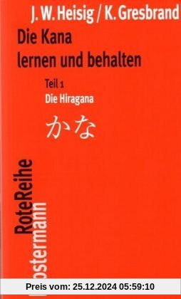 Die Kana lernen und behalten Teil 1: Die Hiragana / Teil 2: Die Katakana