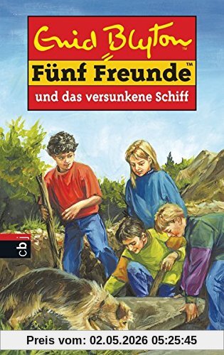 Fünf Freunde, Neubearb., Bd.27, Fünf Freunde und das versunkene Schiff (Einzelbände, Band 27)