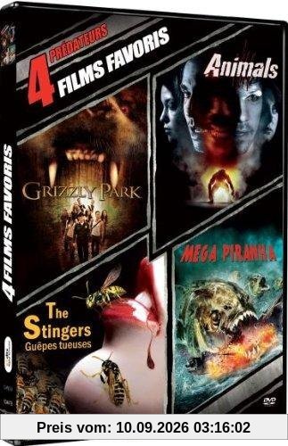 Predateurs (Grizzly Park + Animals + The Stingers + Mega Piranha)