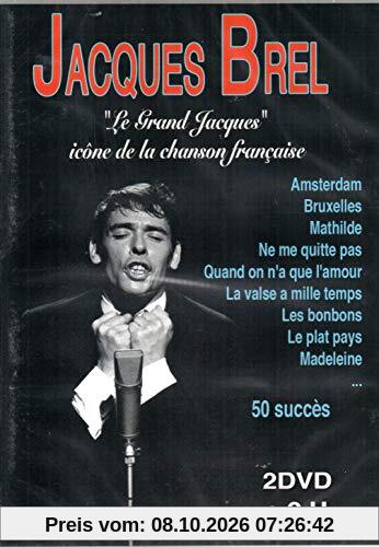 Jacques Brel - Le Grand Jacques - Icône De La Chanson Française (2dvd)