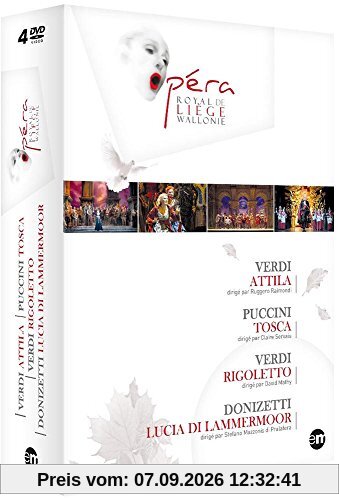 Coffret opéra royal de liège wallonie 4 opéras [FR Import]
