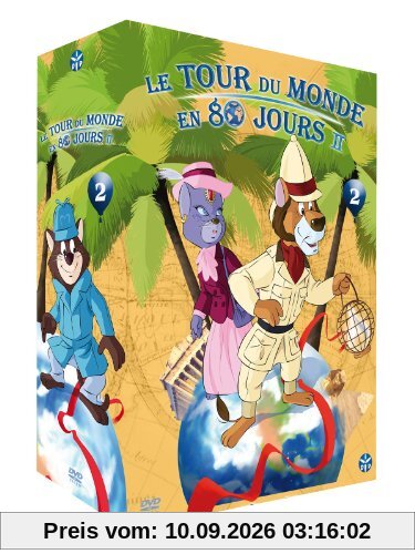 Coffret le tour du monde en 80 jours, saison 2 : voyage au centre de la terre, vol. 2 [FR Import]