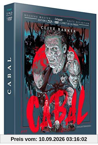Cabal (Nightbreed) – Digipack 2 Blu-Ray + 1 DVD + 1 Livret [Édition Collector Blu-ray + DVD + Livret]