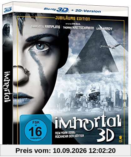 Immortal - New York, 2095: Die Rückkehr der Götter (Jubiläums-Edition) [3D Blu-ray + 2D Version]