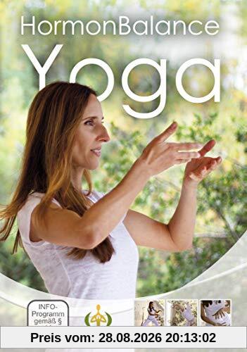 HormonBalance Yoga DVD - Körper und Geist im Gleichgewicht - Hormonhaushalt positiv beeinflussen für Gesundheit und Wohlbefinden - 40 Übungen im angenehmen Tempo