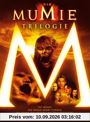 Die Mumie + Die Mumie kehrt zurück + Die Mumie: Das Grabmal des Drachenkaisers (Single DVDs im Schuber + Lenticular Cover)