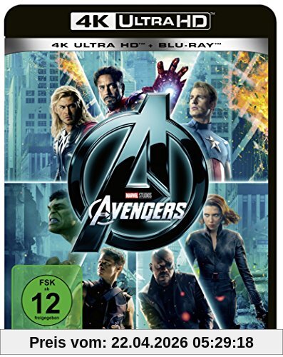 Marvel's The Avengers  (4K Ultra HD) (+ Blu-ray 2D)