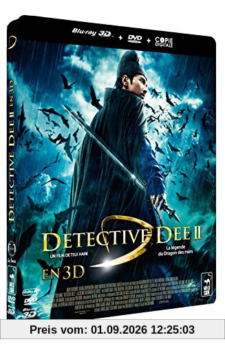 Detective Dee 2 : La légende du dragon des mers [Blu-ray 3D & 2D + DVD]