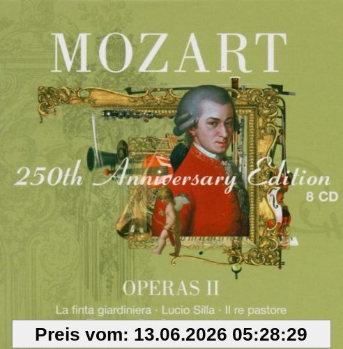 Mozart 250th Anniversary Operas Ii, La Finta Giardiniera, Lucio Silla, Il Re Pastore, Thamos, Schauspieldirektor (Ga)