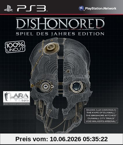 Dishonored: Spiel des Jahres Edition [AT - PEGI] - [PlayStation 3]