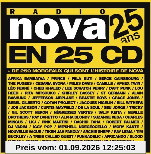 Coffret Nova 25 ans en 25 CD - Volume 1
