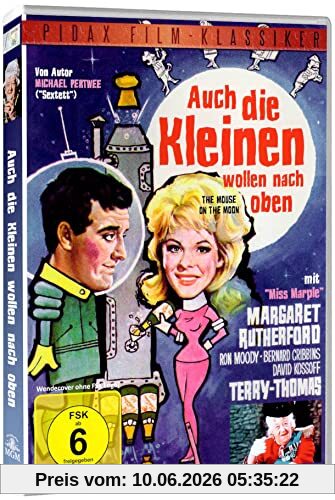 Auch die Kleinen wollen nach oben (The Mouse On The Moon) / Erfolgreiche Science Fiction Komödie mit MISS MARPLE (Margaret Rutherford) und Terry-Thomas