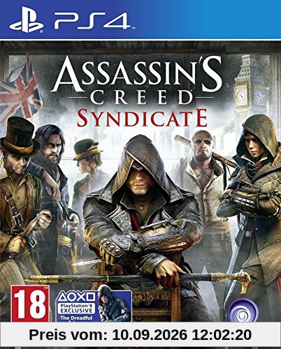 Ubisoft Assassin's Creed Syndicate, PS4 - Videospiele (PS4, PlayStation 4, Action/Abenteuer, DUT, FRE)