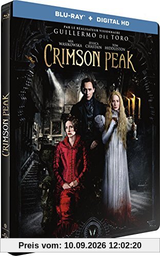 Crimson Peak [Blu-ray + Copie digitale - Édition boîtier SteelBook] [Blu-ray + Copie digitale - Édition boîtier SteelBook]