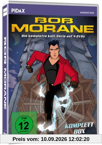 Bob Morane Komplettbox - Die komplette Kult-Serie auf 4 DVDs - Alle 26 actionreichen Episoden mit dem Superspion