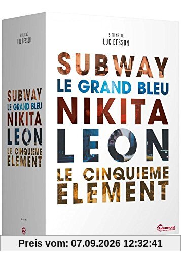 Coffret Luc Besson : Subway + Le Grand Bleu + Nikita + Léon + Le Cinquième Élément