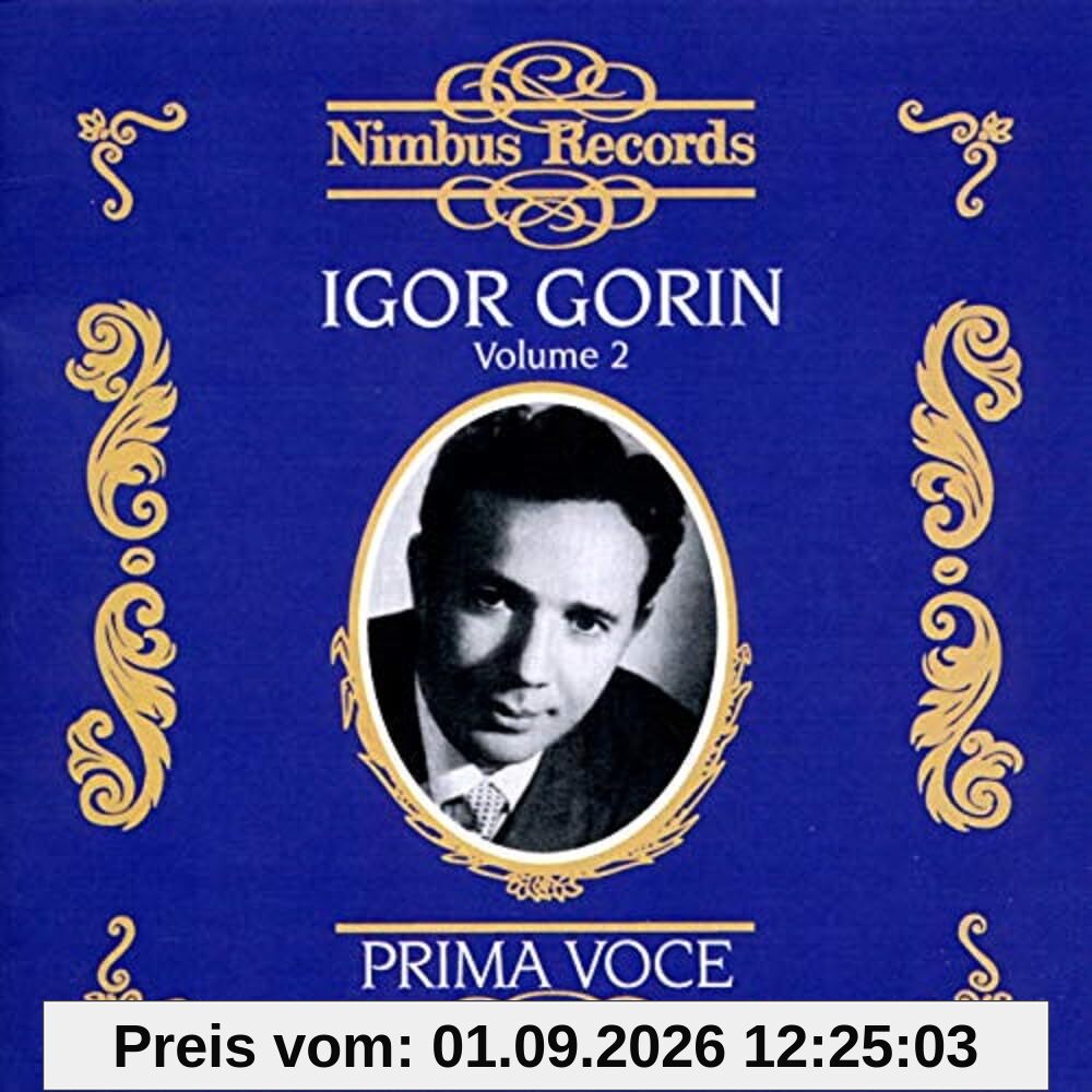 Gorin,Igor Vol.2/Prima Voce