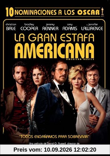La Gran Estafa Americana (Import Dvd) Christian Bale; Amy Adams; Bradley Coope