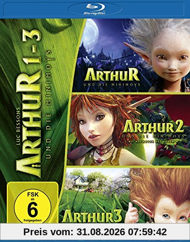 Arthur und die Minimoys 1-3 [Blu-ray]