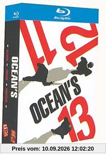 Ocean's Eleven + Ocean's Twelve + Ocean's 13 - Coffret 3 Blu-Ray [Blu-ray] [FR Import]