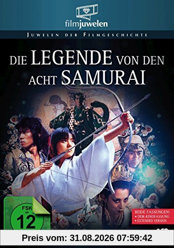 Die Legende von den acht Samurai (Die Legende der 8 Samurai) - DDR-Kinofassung + Extended Version (Filmjuwelen) [DVD]