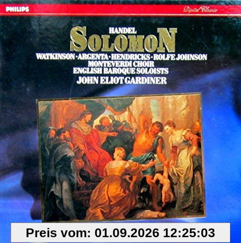 Händel: SOLOMON [Vinyl Schallplatte] [3 LP Box-Set]
