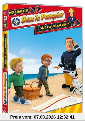 Sam le pompier, vol. 5 : sam est en vacances [FR Import]