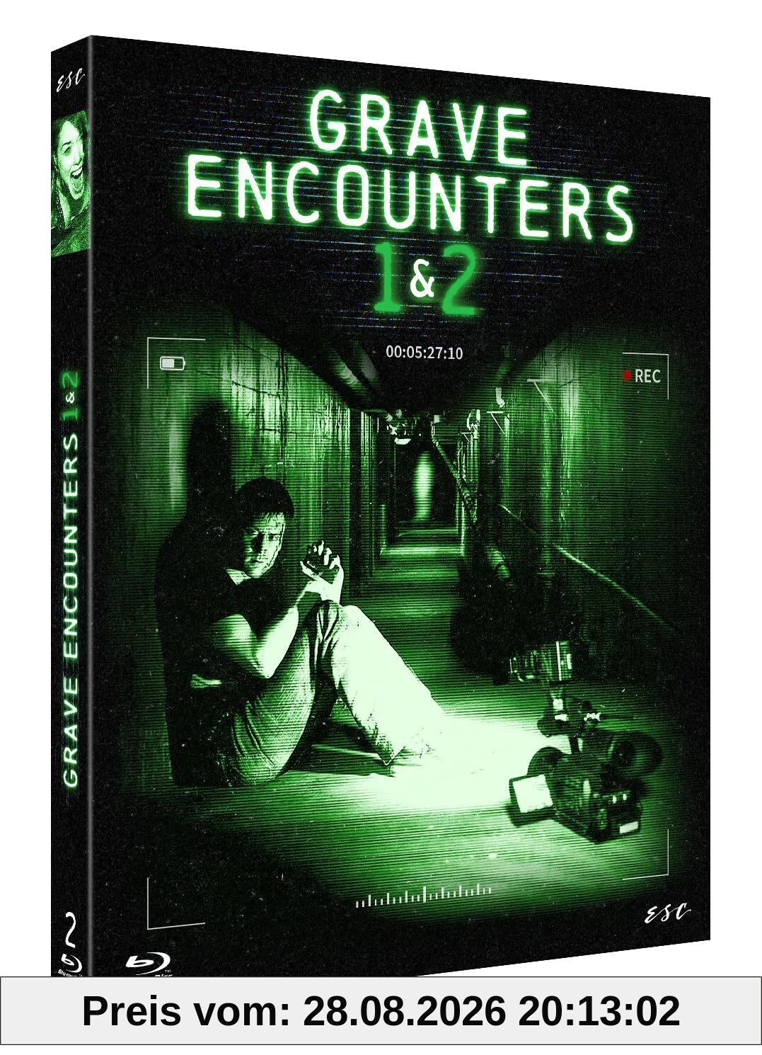 COFFRET GRAVE ENCOUNTERS 1 & 2 - 2 BD - EDITION LIMITEE