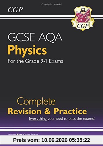 New Grade 9-1 GCSE Physics AQA Complete Revision & Practice with Online Edition