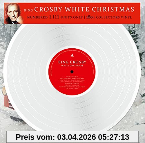 Bing Crosby - Christmas - Limitiert und 1111 Stück nummeriert - 180gr. weiß [ Limited Edition / colored Vinyl / 180g Vinyl] [Vinyl LP]