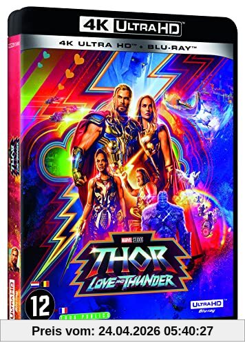 Thor : love and thunder 4k ultra hd [Blu-ray] [FR Import]