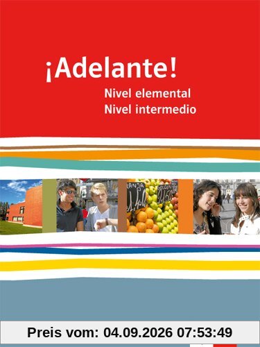 ¡Adelante! / Grammatisches Beiheft 1+2: Spanisch als neu einsetzende Fremdsprache an berufsbildenden Schulen und Gymnasien / Nivel elemental und Nivel intermedio