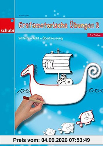 Grafomotorische Übungen 3: Schleife - Acht - Überkreuzung
