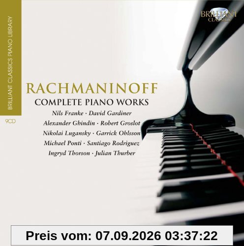 Rachmaninoff:Complete Piano Works - Brilliant Classic Piano Library