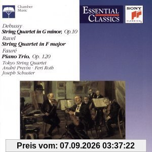 String Quartet in G minor / String Quartet in F major / Piano Trio [US-Import]